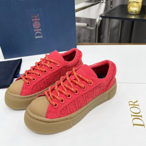 Replica Christian Dior Casual Shoes For Women #1255778 $100.00 USD for Wholesale