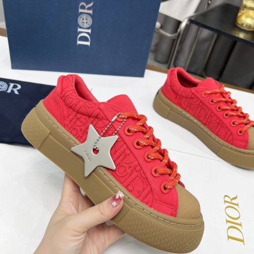 Replica Christian Dior Casual Shoes For Women #1255778 $100.00 USD for Wholesale