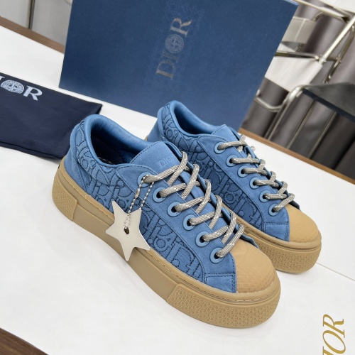 Wholesale Christian Dior Casual Shoes For Men #1255787 $100.00 USD, Wholesale Quality Replica Christian Dior Casual Shoes