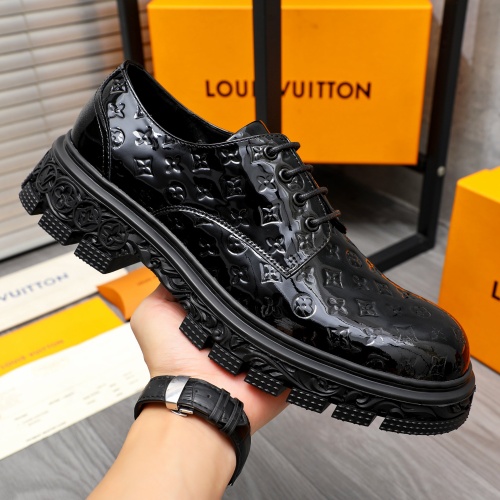 Replica Louis Vuitton LV Oxfords Shoes For Men #1255805 $88.00 USD for Wholesale