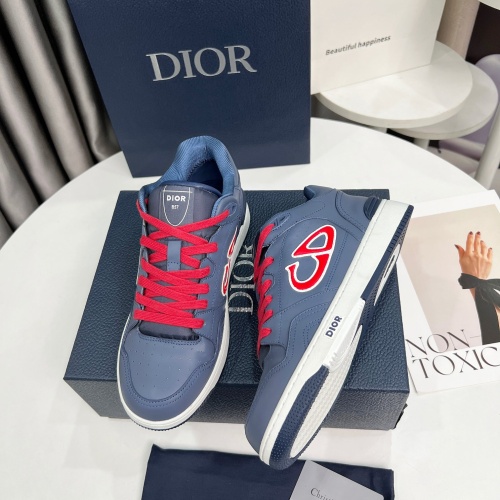 Replica Christian Dior Casual Shoes For Men #1255837 $105.00 USD for Wholesale