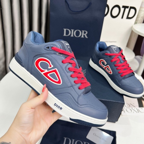 Replica Christian Dior Casual Shoes For Men #1255837 $105.00 USD for Wholesale