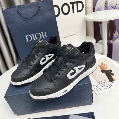 Wholesale Christian Dior Casual Shoes For Men #1255838 $105.00 USD, Wholesale Quality Replica Christian Dior Casual Shoes