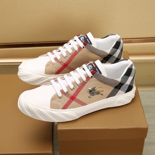 Replica Burberry Casual Shoes For Men #1255862 $76.00 USD for Wholesale