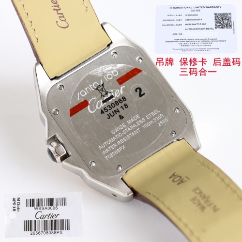 Replica Cartier AAA Quality Watches #1255876 $409.92 USD for Wholesale