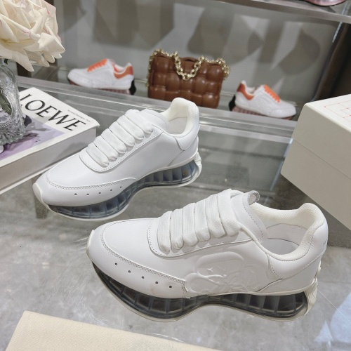 Wholesale Alexander McQueen Casual Shoes For Women #1255879 $115.00 USD, Wholesale Quality Replica Alexander McQueen Casual Shoes