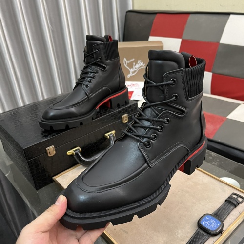 Wholesale Christian Louboutin Boots For Men #1255900 $150.00 USD, Wholesale Quality Replica Christian Louboutin Boots