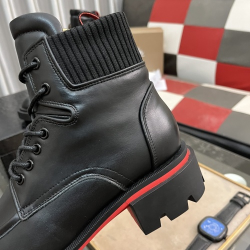 Replica Christian Louboutin Boots For Men #1255900 $150.00 USD for Wholesale