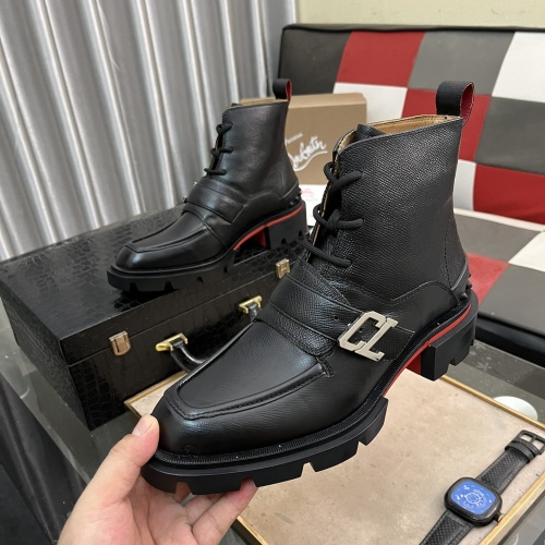 Wholesale Christian Louboutin Boots For Men #1255901 $150.00 USD, Wholesale Quality Replica Christian Louboutin Boots