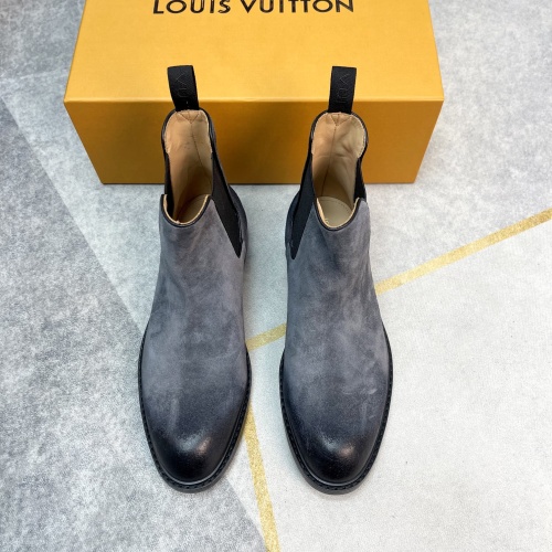 Replica Louis Vuitton Boots For Men #1255912 $140.00 USD for Wholesale