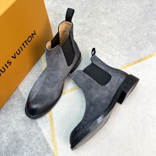 Replica Louis Vuitton Boots For Men #1255912 $140.00 USD for Wholesale