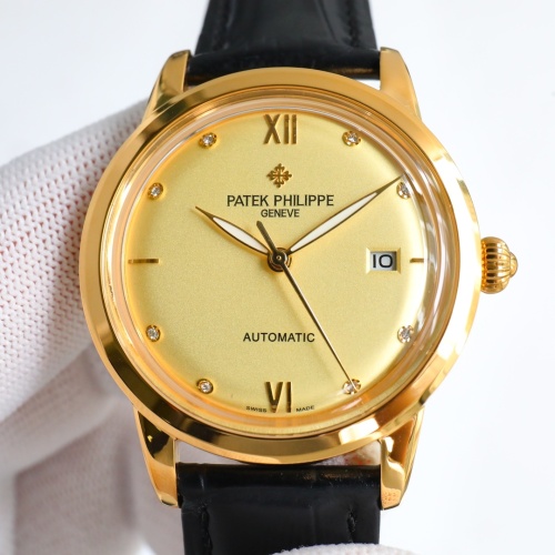 Replica Patek Philippe AAA Quality Watches For Men #1255975 $393.39 USD for Wholesale