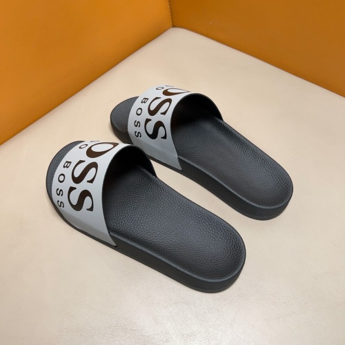 Replica Boss Slippers For Men #1255985 $42.00 USD for Wholesale