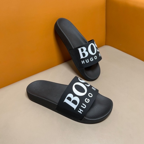 Replica Boss Slippers For Men #1255996 $42.00 USD for Wholesale