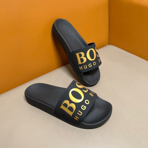 Replica Boss Slippers For Men #1255998 $42.00 USD for Wholesale