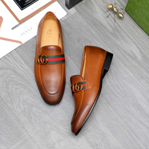 Replica Gucci Oxfords Shoes For Men #1256006 $68.00 USD for Wholesale