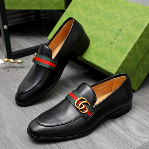 Wholesale Gucci Oxfords Shoes For Men #1256007 $68.00 USD, Wholesale Quality Replica Gucci Oxfords Shoes