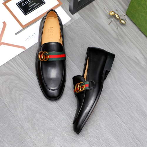 Replica Gucci Oxfords Shoes For Men #1256007 $68.00 USD for Wholesale