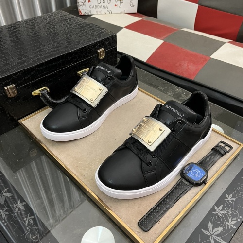 Wholesale Dolce &amp; Gabbana D&amp;G Casual Shoes For Men #1256032 $80.00 USD, Wholesale Quality Replica Dolce &amp; Gabbana D&amp;G Casual Shoes