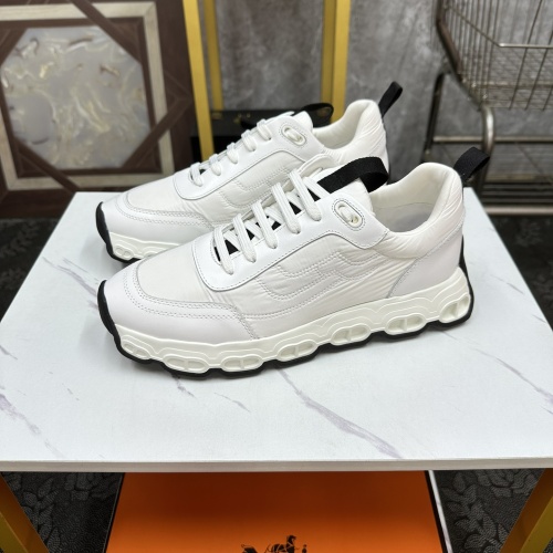 Wholesale Hermes Casual Shoes For Men #1256079 $88.00 USD, Wholesale Quality Replica Hermes Casual Shoes