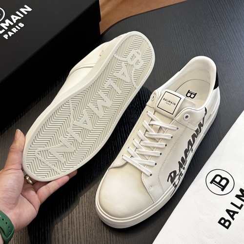 Replica Balmain Casual Shoes For Men #1256150 $82.00 USD for Wholesale