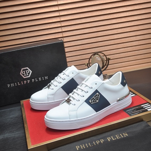 Wholesale Philipp Plein PP Casual Shoes For Men #1256223 $80.00 USD, Wholesale Quality Replica Philipp Plein PP Casual Shoes