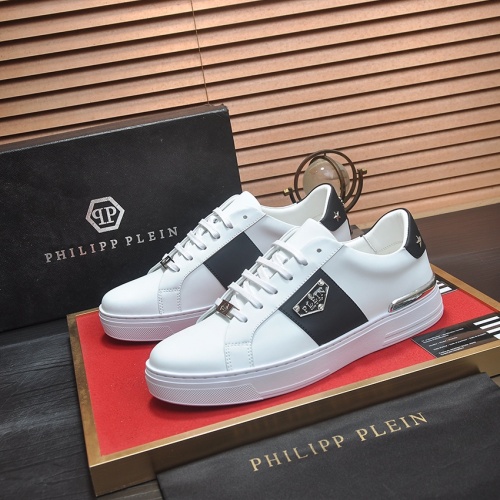 Wholesale Philipp Plein PP Casual Shoes For Men #1256224 $80.00 USD, Wholesale Quality Replica Philipp Plein PP Casual Shoes