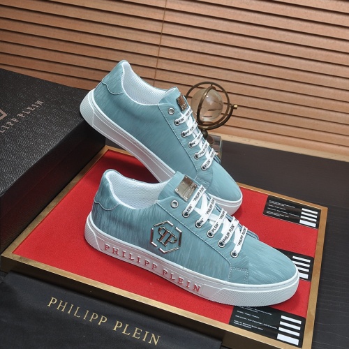 Replica Philipp Plein PP Casual Shoes For Men #1256229 $80.00 USD for Wholesale