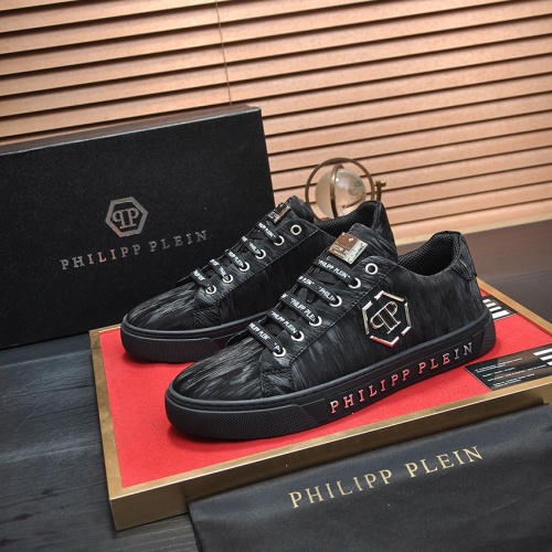 Wholesale Philipp Plein PP Casual Shoes For Men #1256231 $80.00 USD, Wholesale Quality Replica Philipp Plein PP Casual Shoes