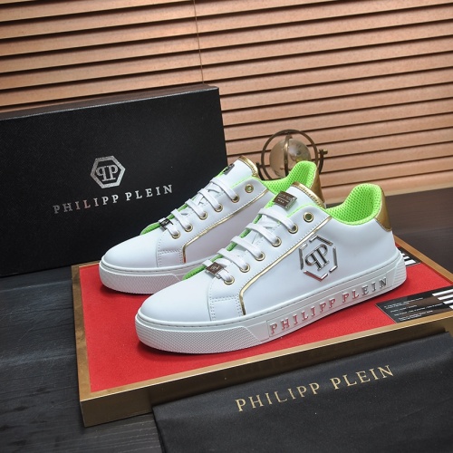 Wholesale Philipp Plein PP Casual Shoes For Men #1256232 $80.00 USD, Wholesale Quality Replica Philipp Plein PP Casual Shoes