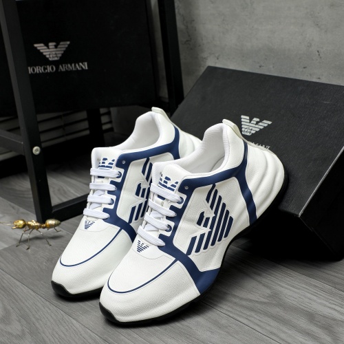 Replica Armani Casual Shoes For Men #1256234 $98.00 USD for Wholesale