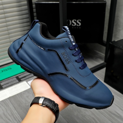 Replica Boss Casual Shoes For Men #1256242 $98.00 USD for Wholesale