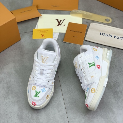 Wholesale Louis Vuitton Casual Shoes For Men #1256318 $135.00 USD, Wholesale Quality Replica Louis Vuitton Casual Shoes