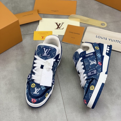 Wholesale Louis Vuitton Casual Shoes For Women #1256321 $135.00 USD, Wholesale Quality Replica Louis Vuitton Casual Shoes