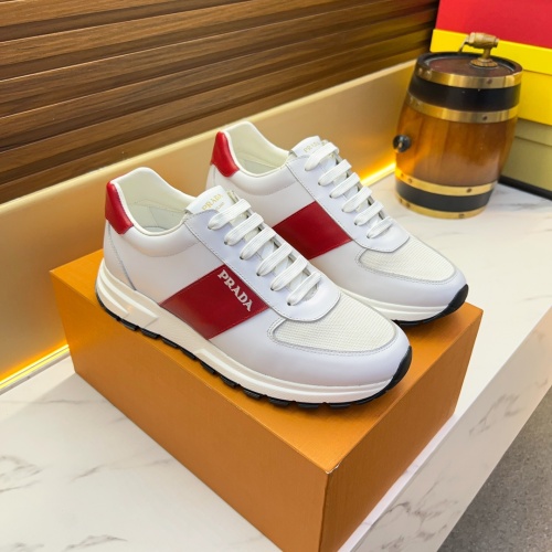 Replica Prada Casual Shoes For Men #1256326 $82.00 USD for Wholesale