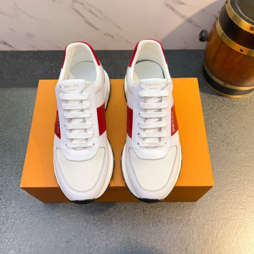 Replica Prada Casual Shoes For Men #1256326 $82.00 USD for Wholesale