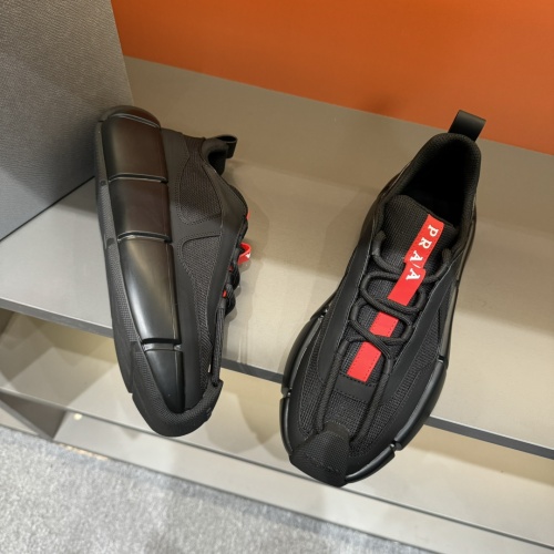 Replica Prada Casual Shoes For Men #1256337 $80.00 USD for Wholesale