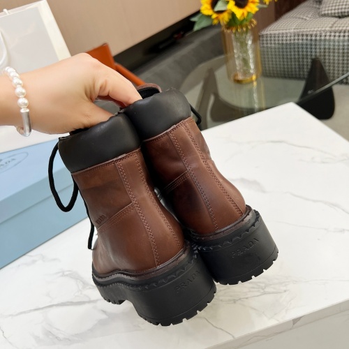 Replica Prada Boots For Women #1256350 $112.00 USD for Wholesale