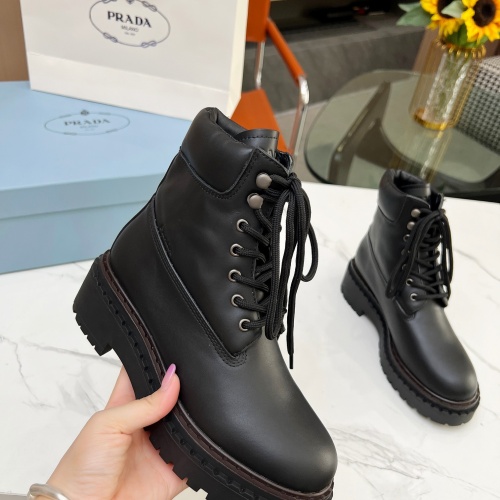 Replica Prada Boots For Women #1256351 $112.00 USD for Wholesale