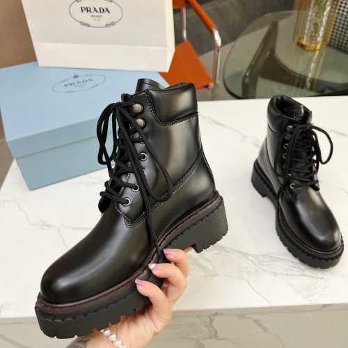 Replica Prada Boots For Women #1256352 $112.00 USD for Wholesale