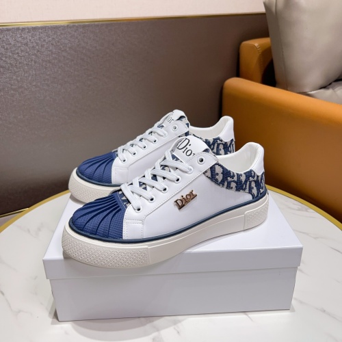 Wholesale Christian Dior Casual Shoes For Men #1256356 $76.00 USD, Wholesale Quality Replica Christian Dior Casual Shoes