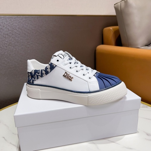 Replica Christian Dior Casual Shoes For Men #1256356 $76.00 USD for Wholesale