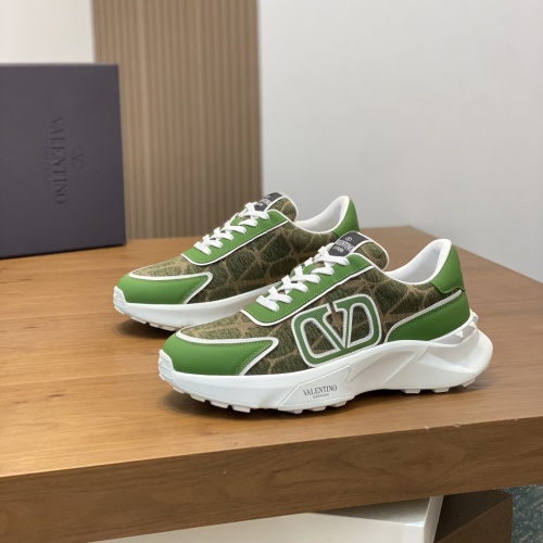 Wholesale Valentino Casual Shoes For Men #1256385 $135.00 USD, Wholesale Quality Replica Valentino Casual Shoes