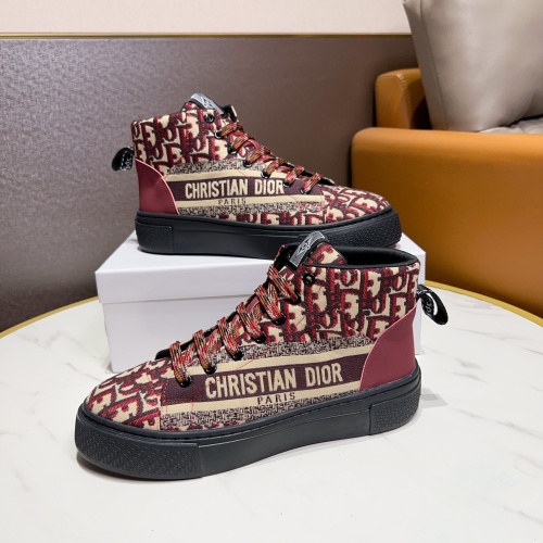 Wholesale Christian Dior High Top Shoes For Men #1256399 $80.00 USD, Wholesale Quality Replica Christian Dior High Top Shoes