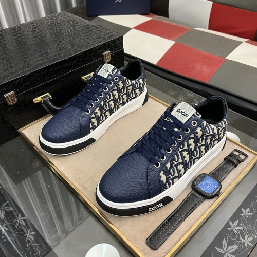 Wholesale Christian Dior Casual Shoes For Men #1256415 $76.00 USD, Wholesale Quality Replica Christian Dior Casual Shoes