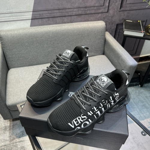 Wholesale Versace Casual Shoes For Men #1256419 $115.00 USD, Wholesale Quality Replica Versace Casual Shoes