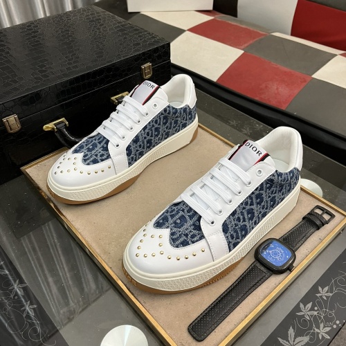 Wholesale Christian Dior Casual Shoes For Men #1256465 $76.00 USD, Wholesale Quality Replica Christian Dior Casual Shoes