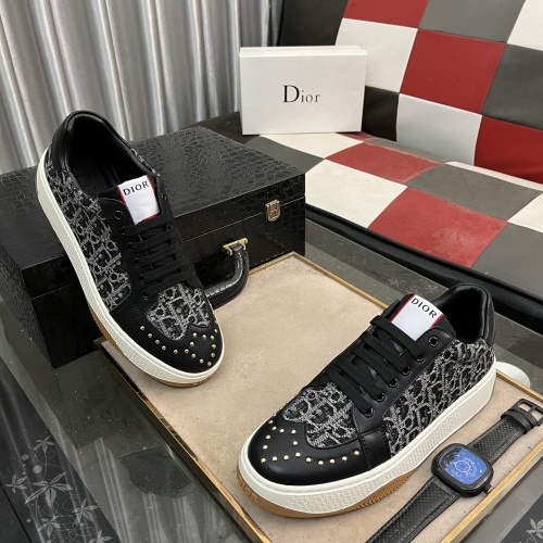 Replica Christian Dior Casual Shoes For Men #1256467 $76.00 USD for Wholesale