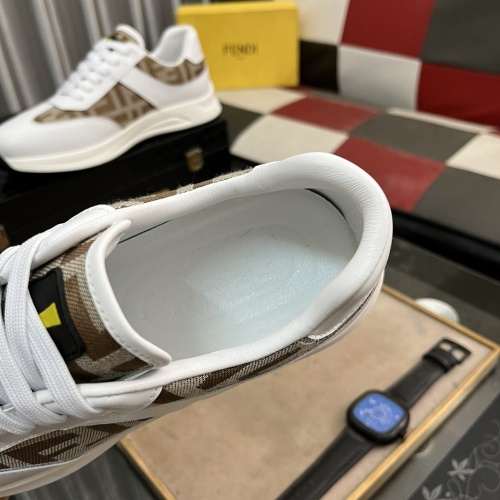 Replica Fendi Casual Shoes For Men #1256489 $76.00 USD for Wholesale