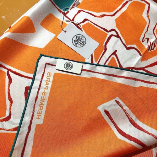 Replica Hermes Silk Square #1256504 $52.00 USD for Wholesale